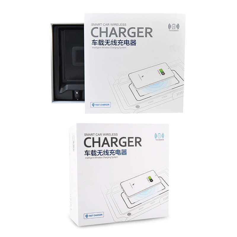 HFC-1064 Car Qi Standard Wireless Charger 10W Quick Charging for Toyota Alphard 2018-2021, Right Dri