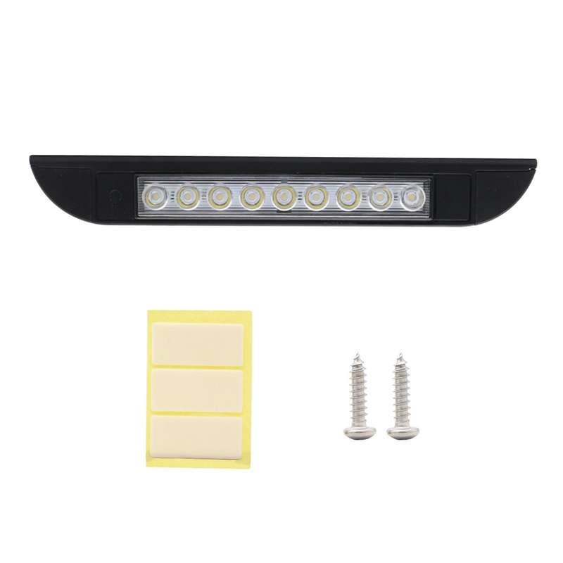 RV / Yacht Awning LED Strip Light DC12-28V with 9 LEDs Lamp Beads (White)