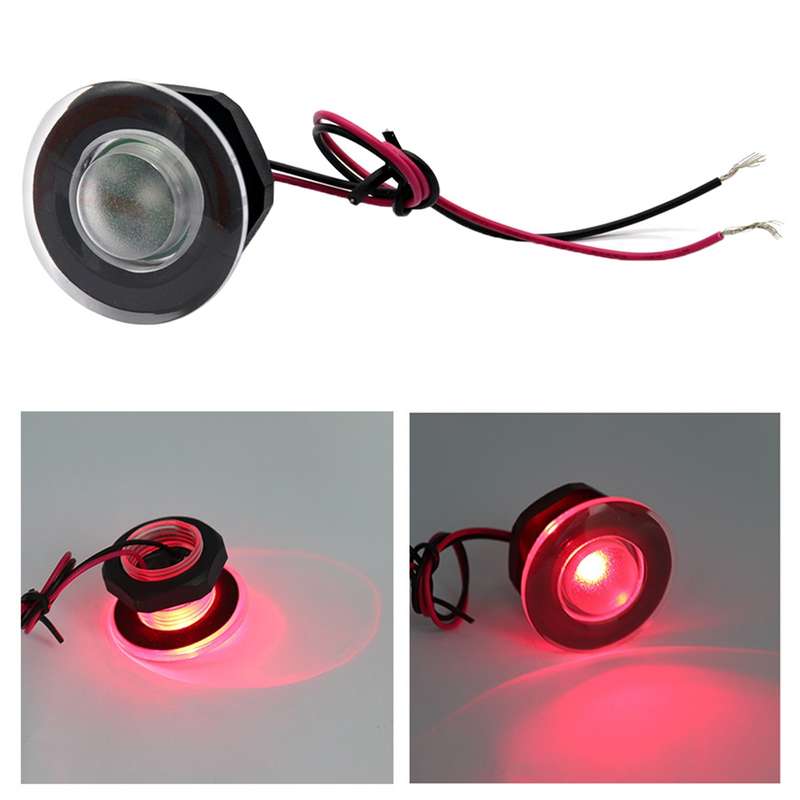 RV / Yacht Walkway Light LED Round Light DC12V (Blue Light)