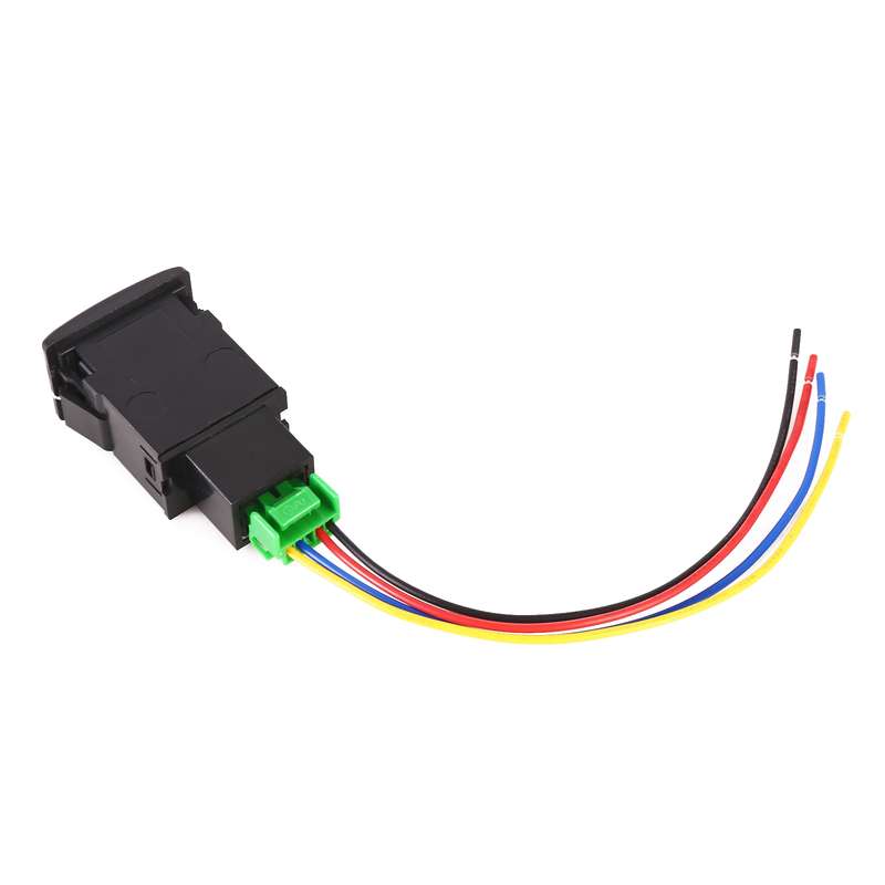 TS-17 Car Fog Light On-Off Button Switch with Cable for Suzuki