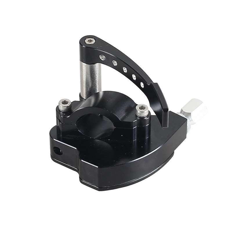 Motorcycles 7/8 Thumb Throttle Assembly Pull (Black)