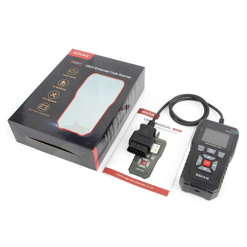 KINGBOLEN YA301 OBD2 Car Fault Diagnosis Tool Fault Analyzer