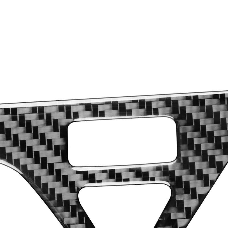 Carbon Fiber Car Central Control Air Outlet Frame Decorative Sticker for Volkswagen Scirocco 2009-20