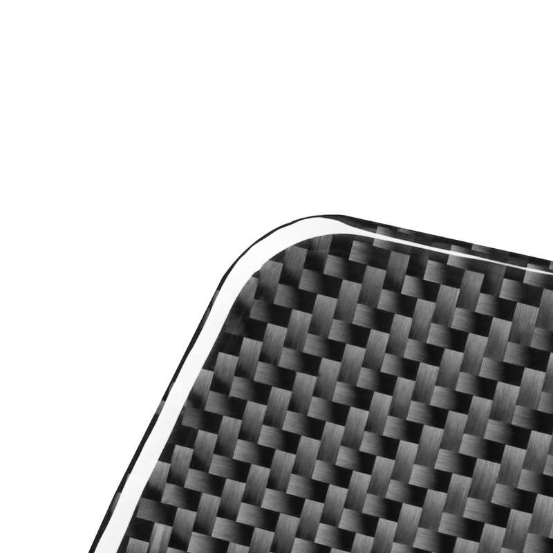Carbon Fiber Car Co-pilot Control Panel Decorative Sticker for Toyota Old RAV4 2006-2013,Left Drive