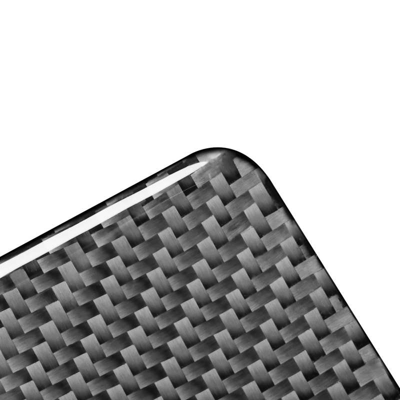 Carbon Fiber Car Front Reading Light Panel Decorative Sticker for Toyota Old RAV4 2006-2013,Left and
