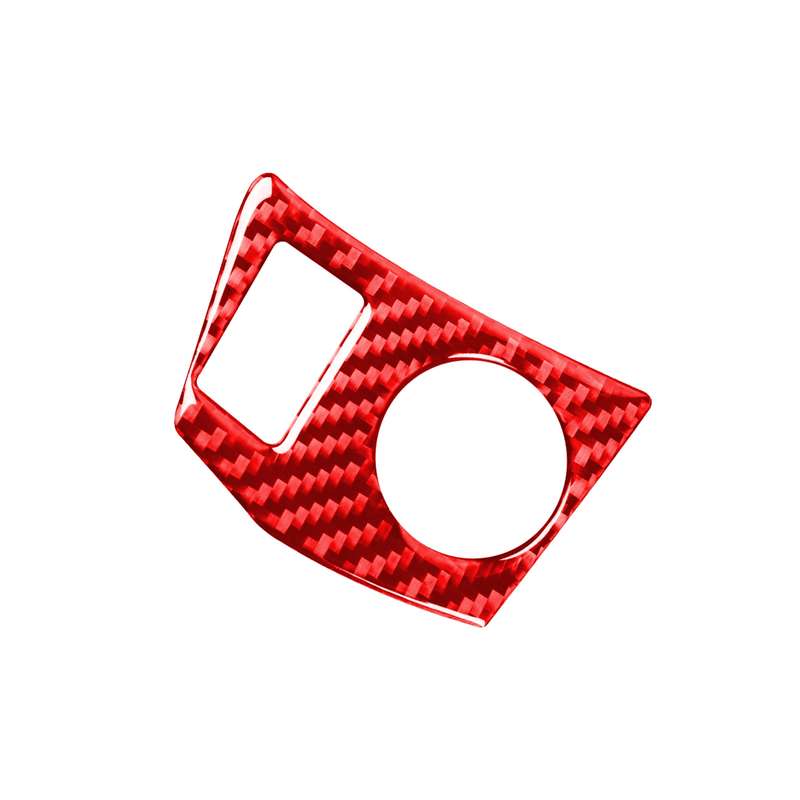 2 PCS / Set Carbon Fiber Car Steering Wheel Button Frame Decorative Sticker for Toyota Corolla 2014-