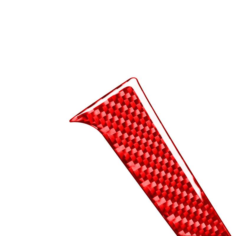 2 PCS / Set Carbon Fiber Car Gear Side Decorative Sticker for Toyota Corolla 2014-2018,Left Drive (R