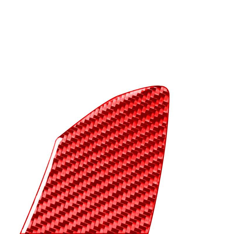 4 PCS / Set Carbon Fiber Car Lifting Decorative Sticker for Toyota Corolla 2014-2018,Left Drive (Red