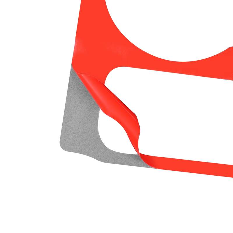 Carbon Fiber Car Cup Holder Panel B Decorative Sticker for Toyota Corolla 2014-2018,Left Drive (Red)
