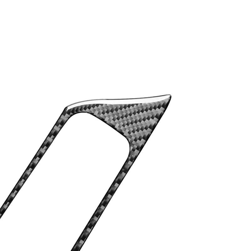 4 PCS / Set Carbon Fiber Car Glass Lift Switch Decorative Sticker for Mercedes-Benz B-Class 2019 / G