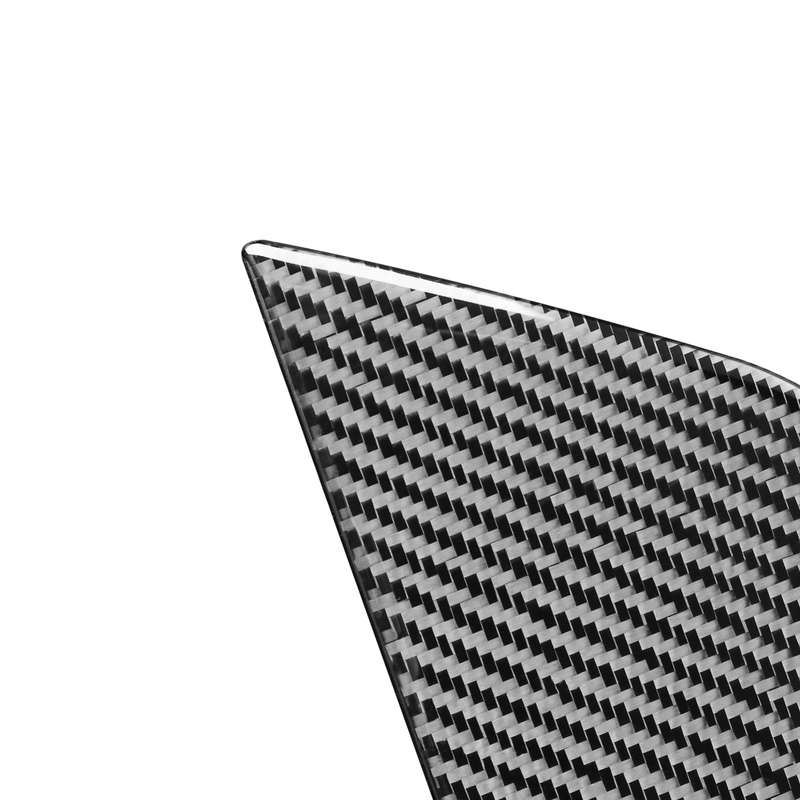 2 PCS / Set Carbon Fiber Car A Front Door Panel Decorative Sticker for Mercedes-Benz B-Class 2019,Le