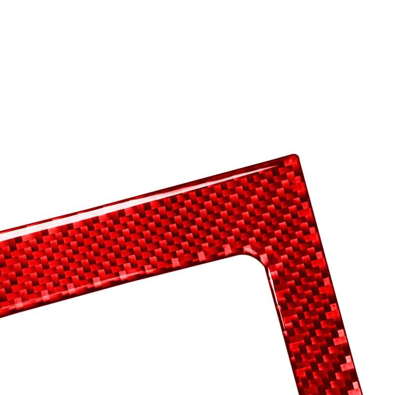 4 PCS / Set Carbon Fiber Car Door Inner Handle Decorative Sticker for Toyota Tundra 2014-2018,Right