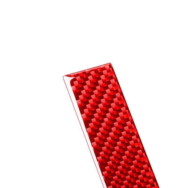 2 PCS / Set Carbon Fiber Car Rearview Mirror Anti Chafing Strip Decorative Sticker for Toyota Tundra
