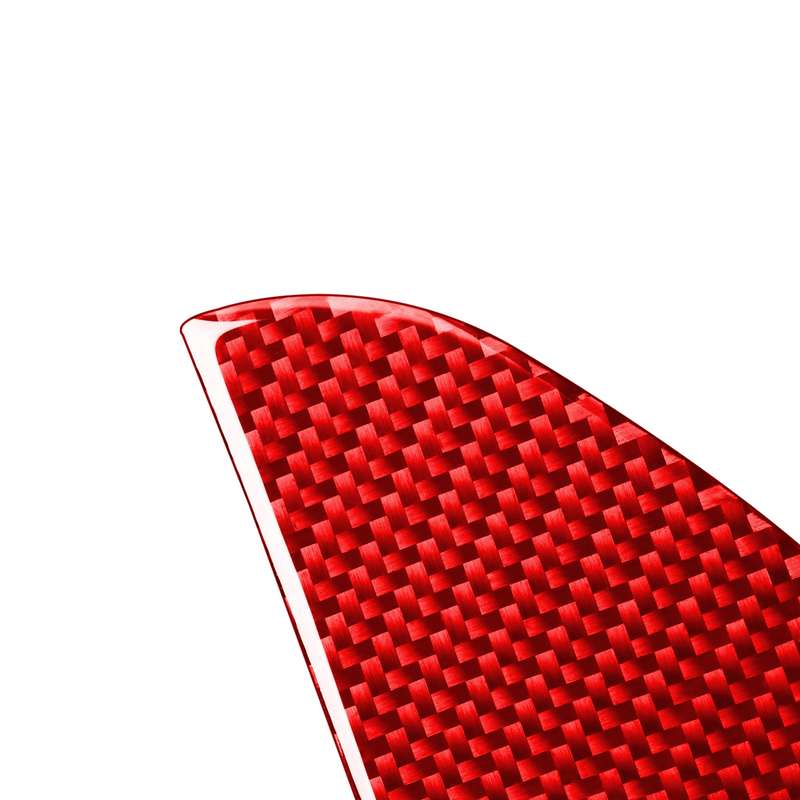 2 PCS / Set Carbon Fiber Car Door Anti-collision Cushion Decorative Sticker for Toyota Tundra 2014-2