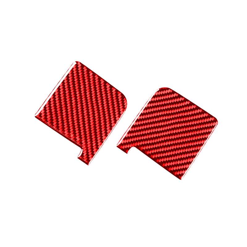 4 PCS / Set Carbon Fiber Car Inner Door Bowl Decorative Sticker for Toyota Tundra 2014-2018,Left and