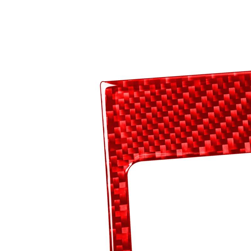 Carbon Fiber Car Central Control Air Conditioner Switch Panel Decorative Sticker for Toyota Tundra 2