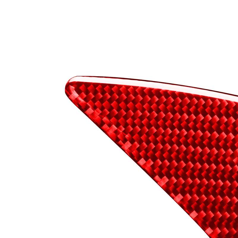 2 PCS / Set Carbon Fiber Car A-pillar Speaker Panel Decorative Sticker for Toyota Tundra 2014-2018,L