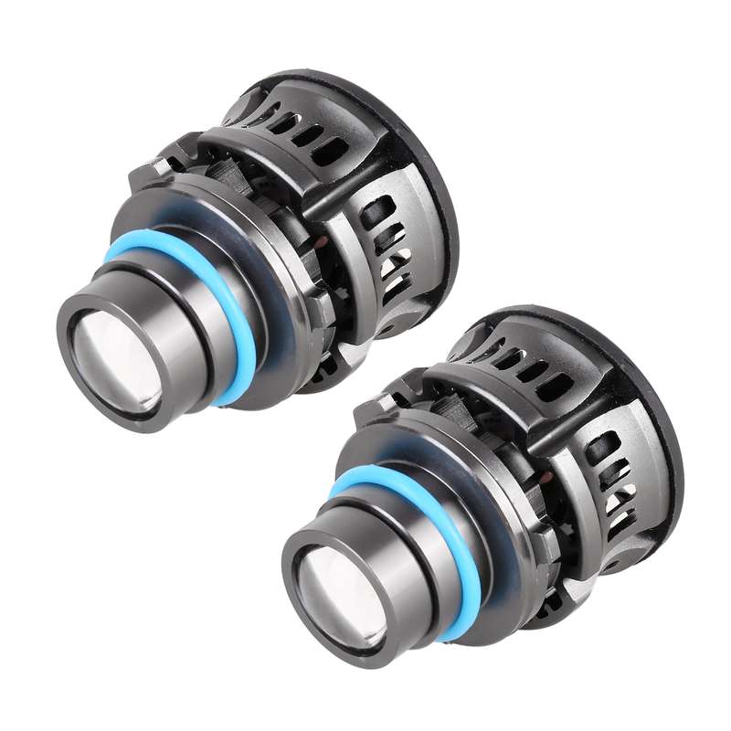 1 Pair 9005 27W / DC12V Car Aluminum Alloy Flashing LED Headlight (Blue Light)