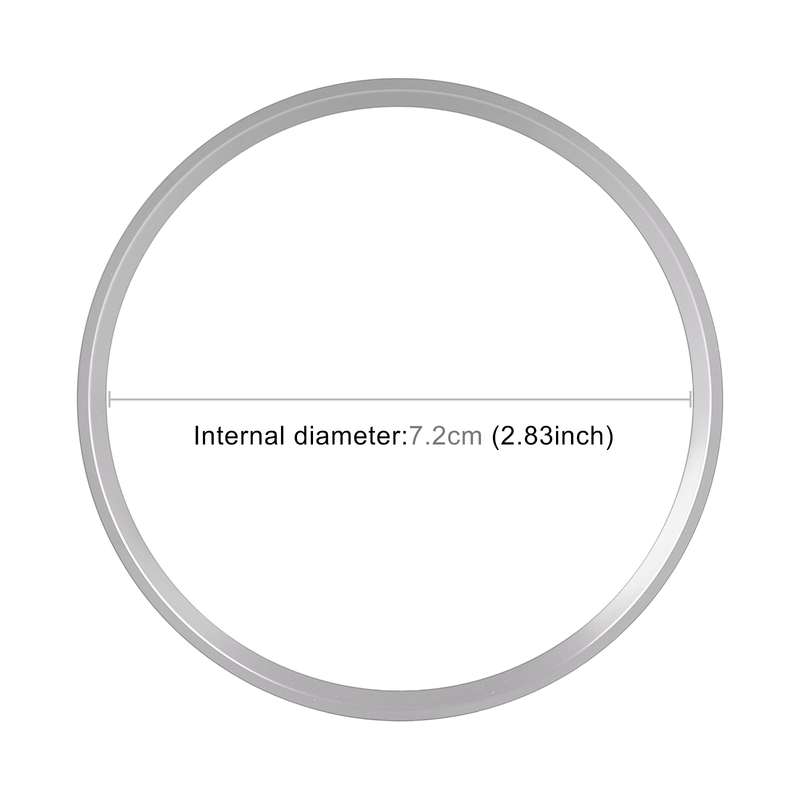 Car Steering Wheel Decorative Ring Cover for Mercedes-Benz,Inner Diameter: 7.2cm (Blue)