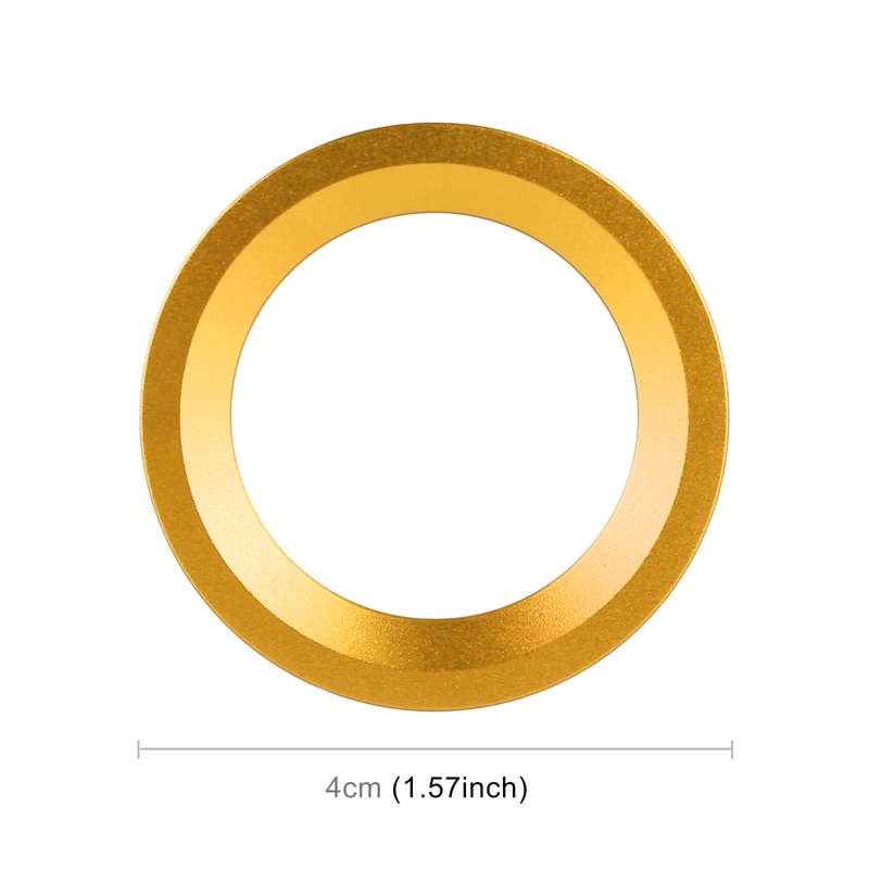 Car Engine Start Key Push Button Ring Trim Sticker for Honda(Gold)