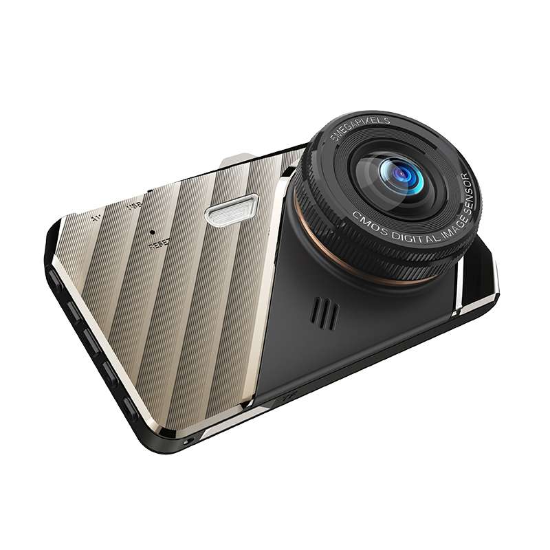 Q50 Car 4 inch HD 1080P Night Vision Front and Rear Dual-lens Driving Recorder