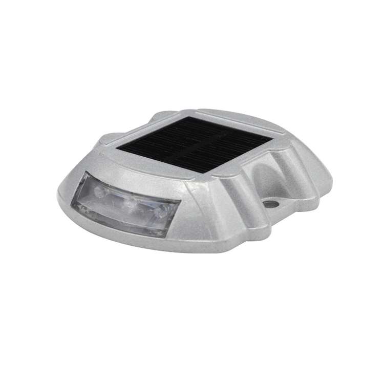 Solar Horseshoe Road Stud Light Car Guidance Light Road Deceleration Light, Constantly Bright Versio
