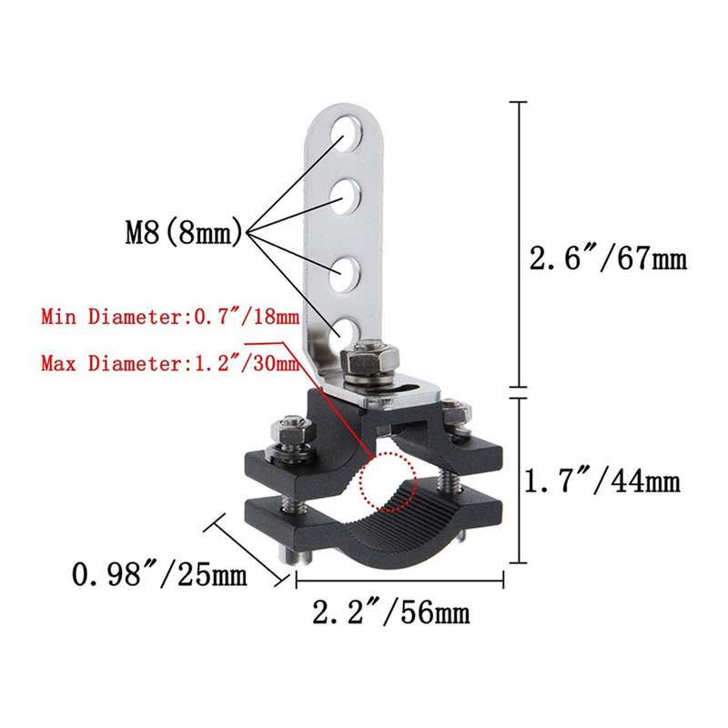 Y-021 Universal LED Light Mounting Bracket