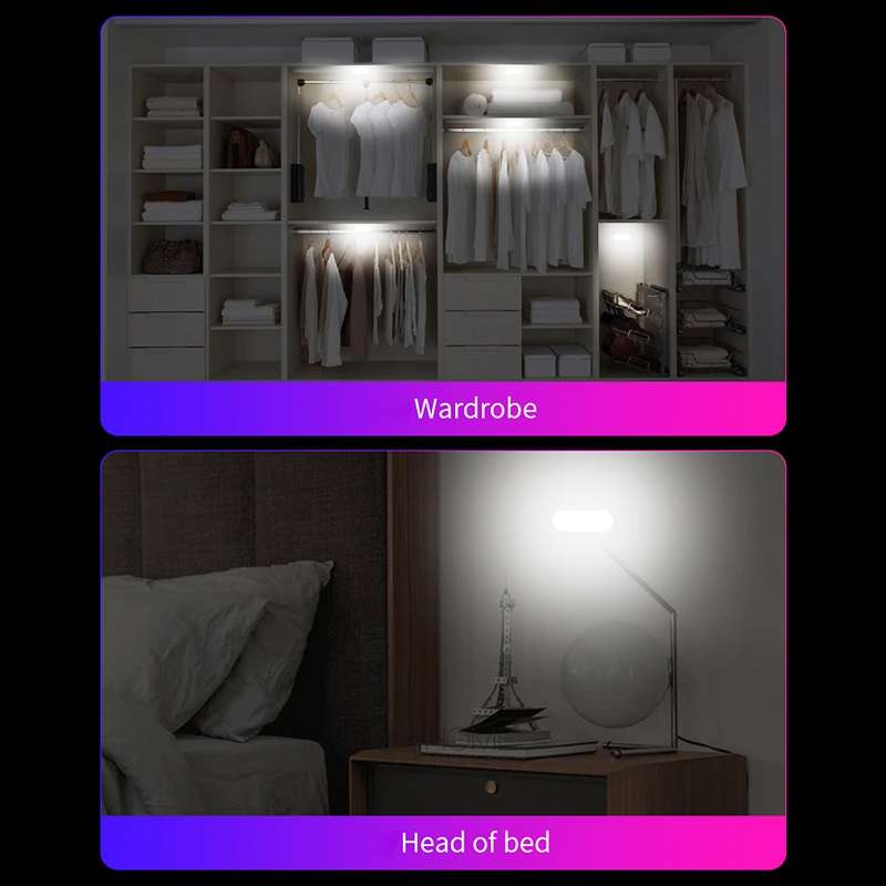 USB-C / Type-C Colorful Touch Switch Control Car Foot Hook And Loop Fastener Ambient Light