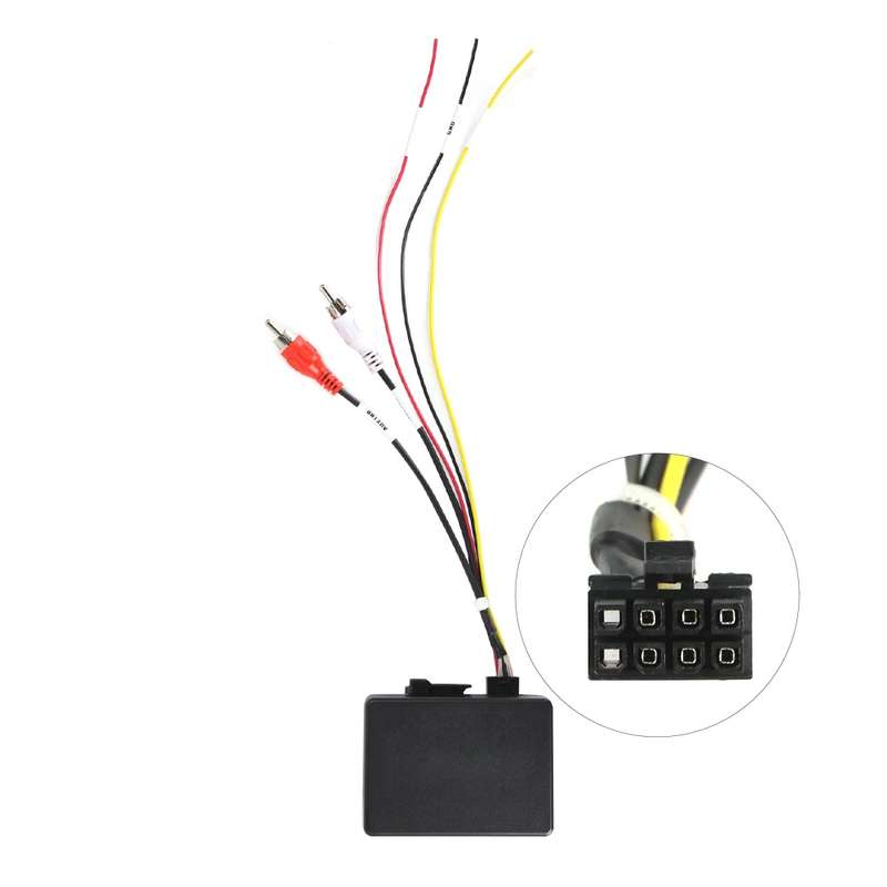 Car Optical Fiber Audio Decoding Conversion Box MOST for Mercedes-Benz W164