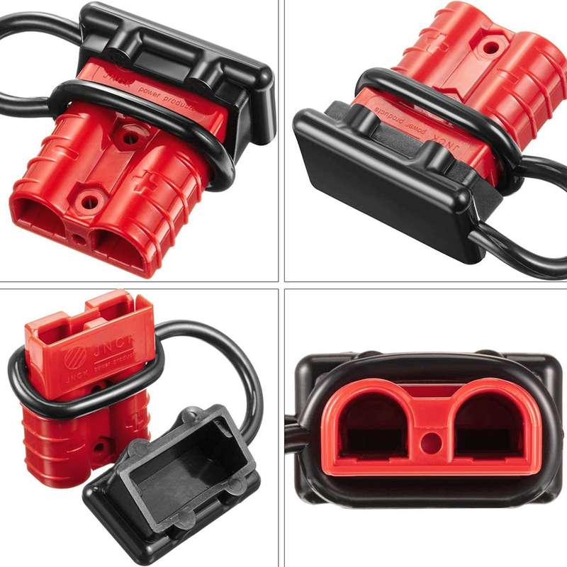 CP-0242-02 50A 600V Towing Winch Quick Connect Systems Wire Harness Plug with Dust Cover