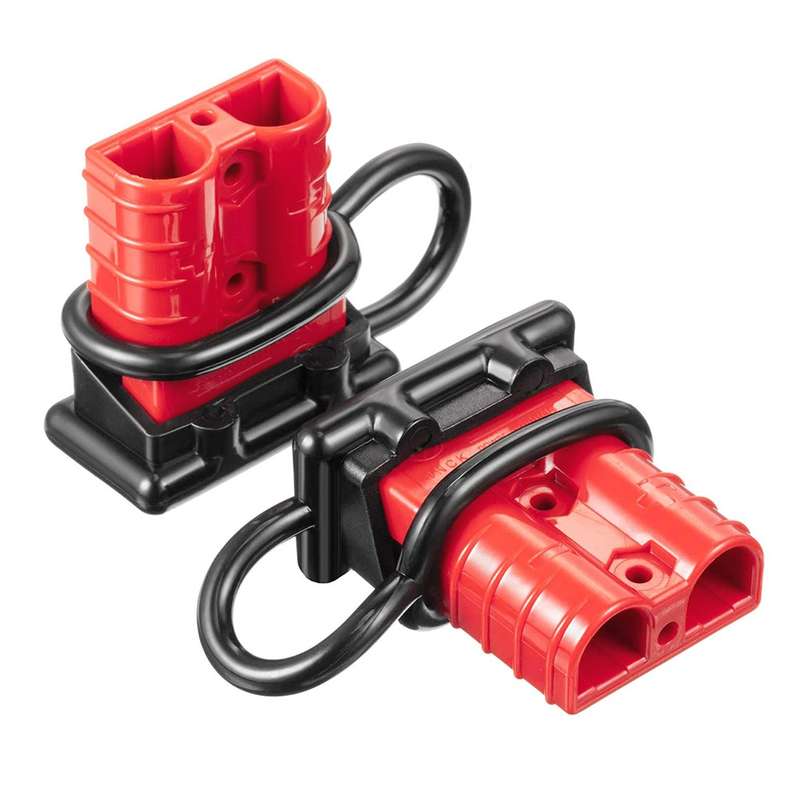 CP-0242-03 50A 600V Towing Winch Quick Connect Systems Wire Harness Plug with Dust Cover