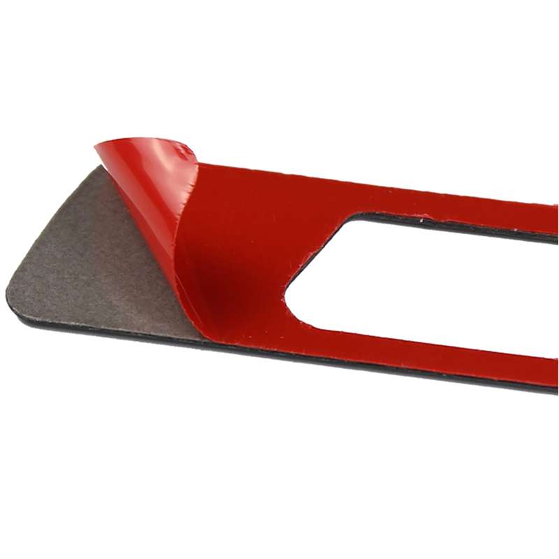 For BMW 3 Series E90 CarBon Fiber Car Water Cup Strip Decorative Sticker,Left Drive(Red)