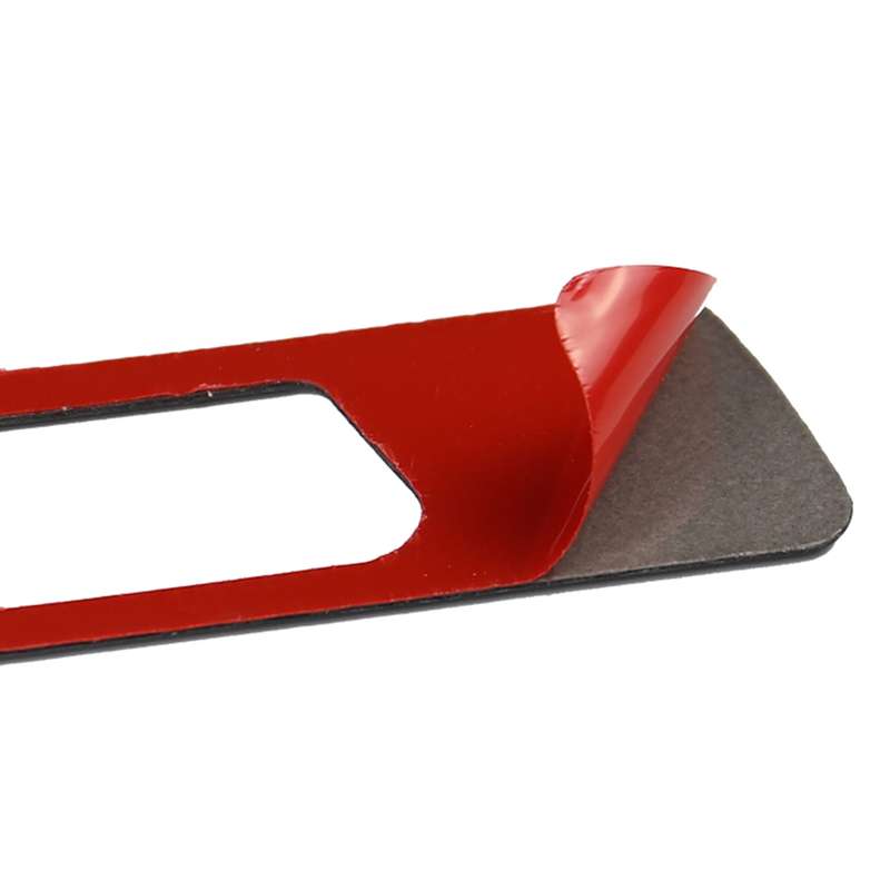 For BMW 3 Series E90 CarBon Fiber Car Water Cup Strip Decorative Sticker,Right Drive (Red)