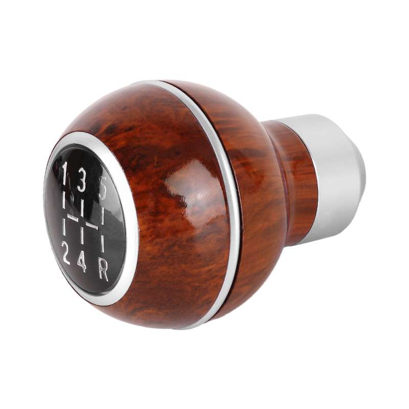 Universal Car Wood Texture Metal Gear Shift Knob (Blue)