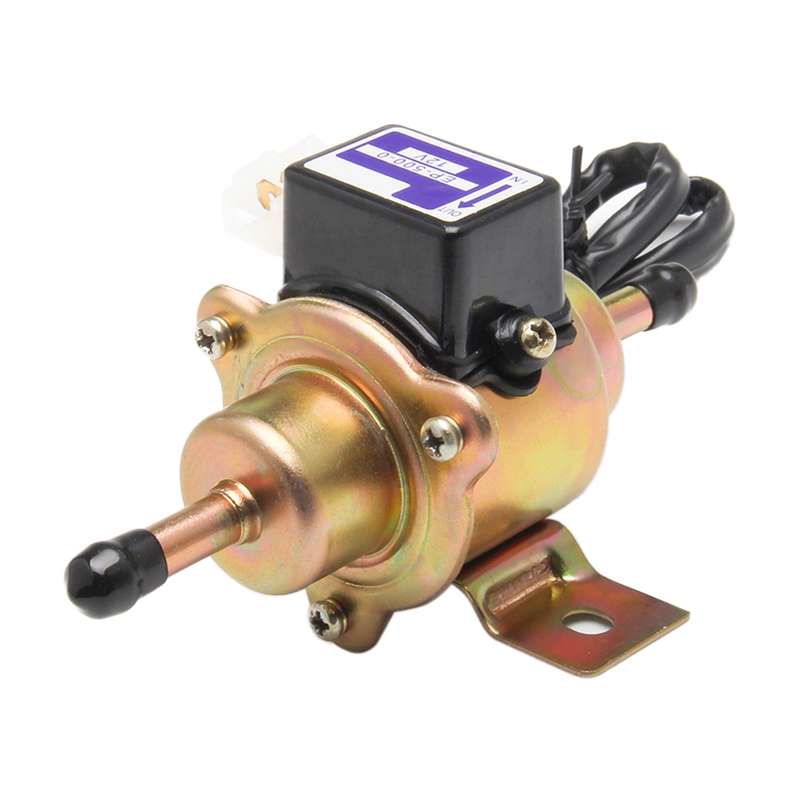 EP-500-0 12V Car modification Electric Fuel Pump(Gold)