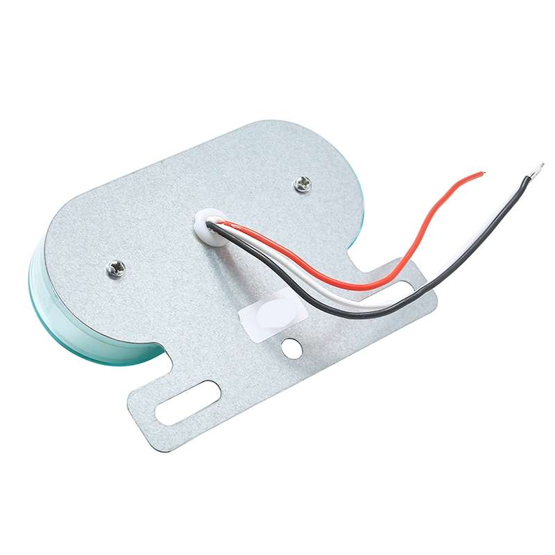 2 PCS 24V 12LED Car Oval Side Lamp (Red Light)