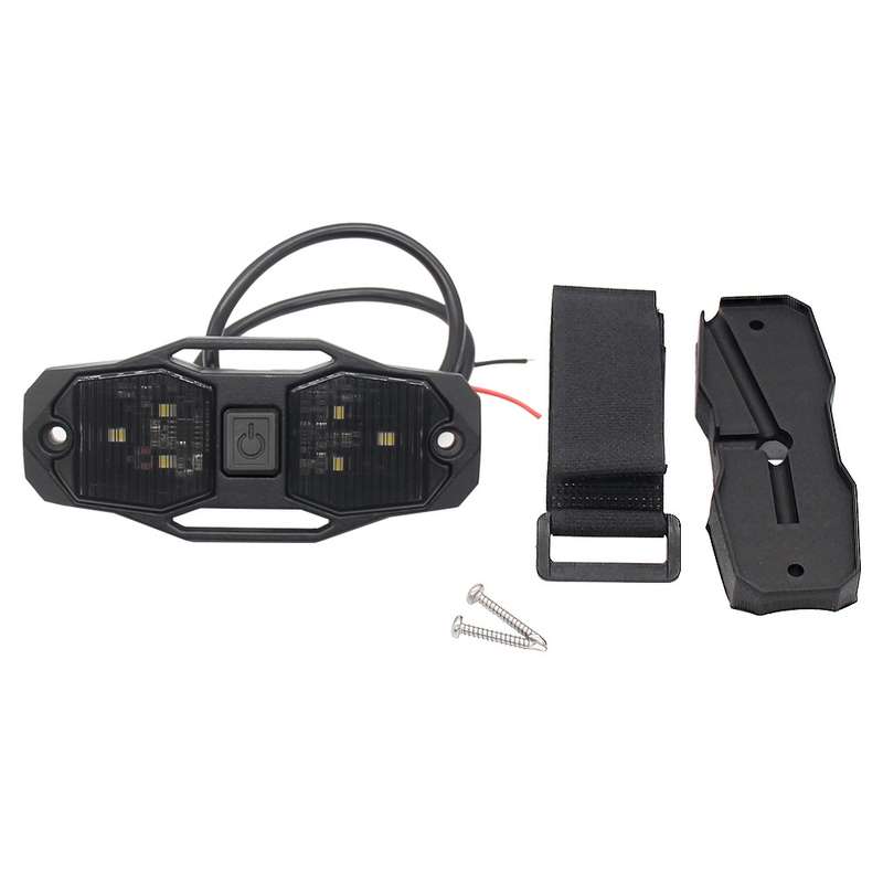 For UTV ATV Polaris RZR Golf Cart Motorcycle LED Guard Bar Light