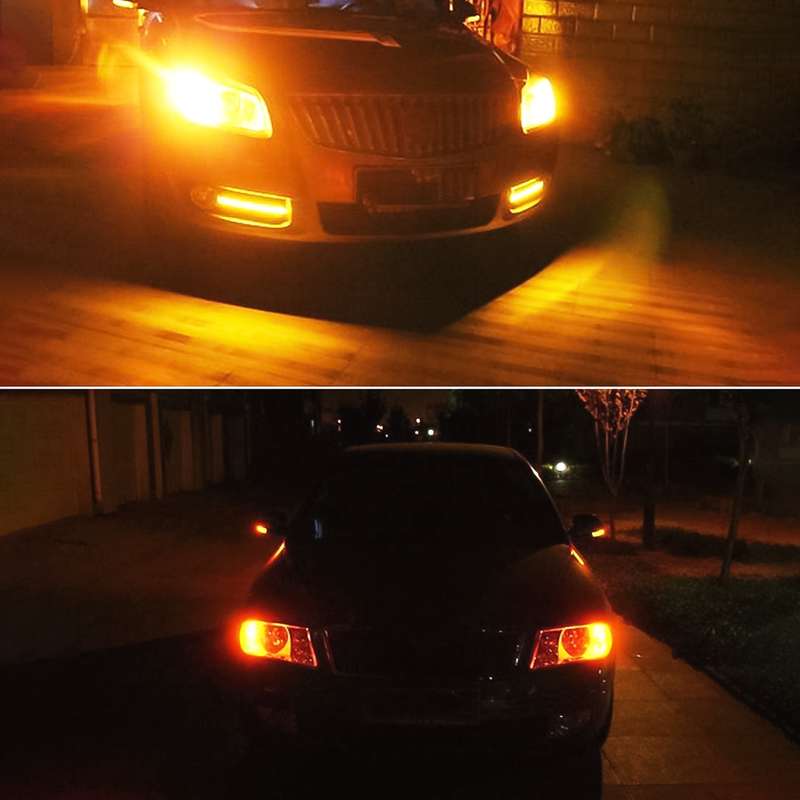 10pcs 1156 DC12V 1.2W Car Turn Signal Light (White Light)
