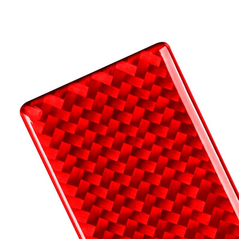 2 PCS Set for Honda CRV 2007-2011 Carbon Fiber Car Glove Box Opening Frame Decorative Sticker, Right