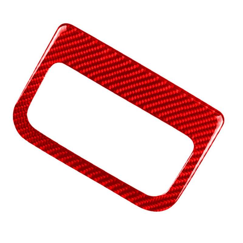 Car Carbon Fiber Rear Air Outlet Decorative Sticker for Mazda CX-5 2017-2018, Left and Right Drive (