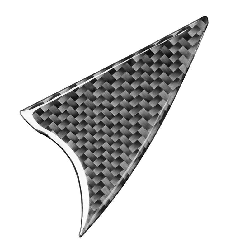 Car Carbon Fiber Air Conditioner Switch Decorative Sticker for Toyota Highlander 2014-2019, Left Dri