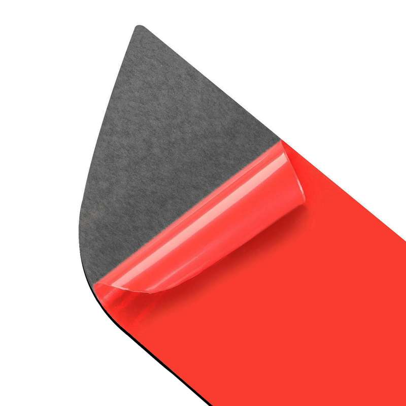 Car Carbon Fiber Window Glass Lift Decorative Sticker for Toyota Highlander 2014-2019, Left Drive