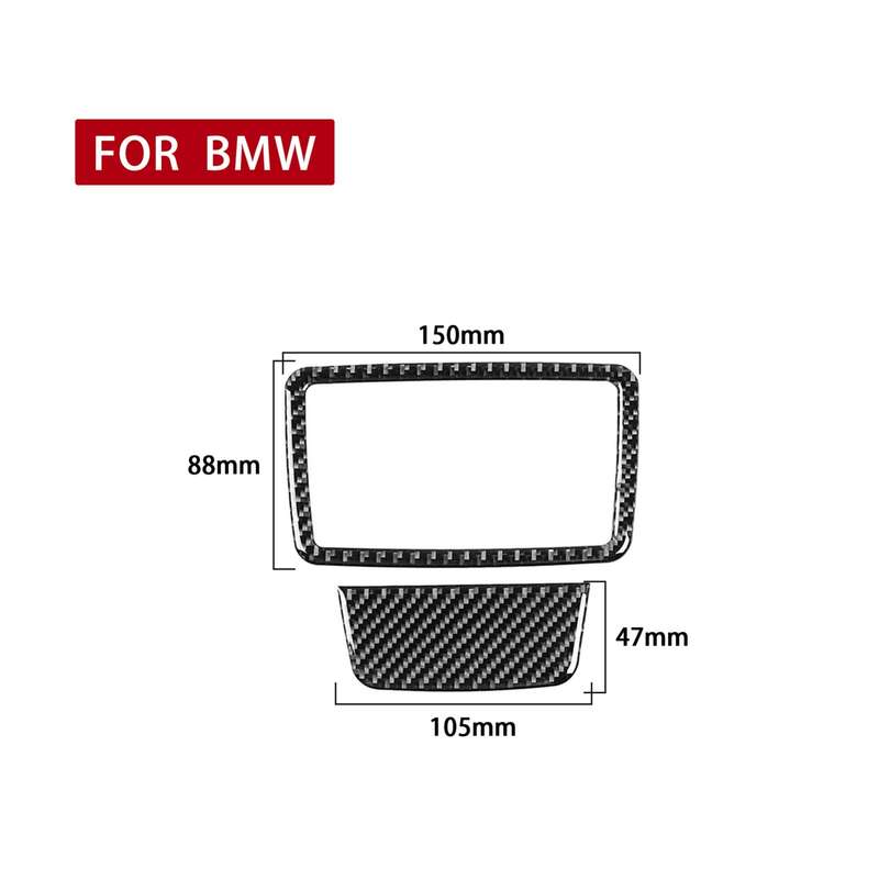 Car Rear Air Outlet Decorative Sticker for BMW F52 1 Series Sedan 2017-2019, Left Drive