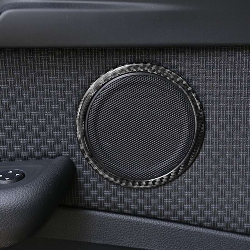 Car Door Horn Ring Decorative Sticker for BMW F52 1 Series Sedan 2017-2019, Left Drive