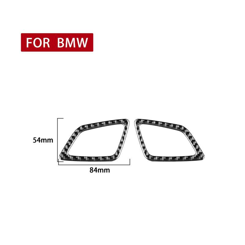 Car Dashboard Air Outlet Decorative Sticker for BMW F52 1 Series Sedan 2017-2019, Left Drive