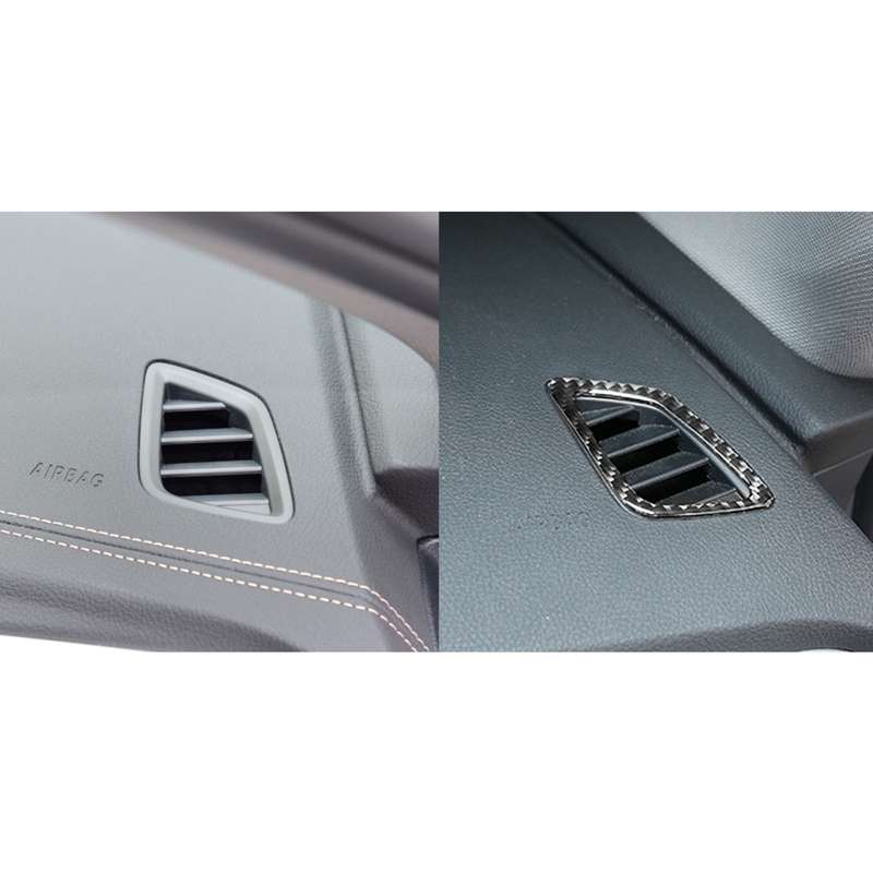 Car Dashboard Air Outlet Decorative Sticker for BMW F52 1 Series Sedan 2017-2019, Left Drive
