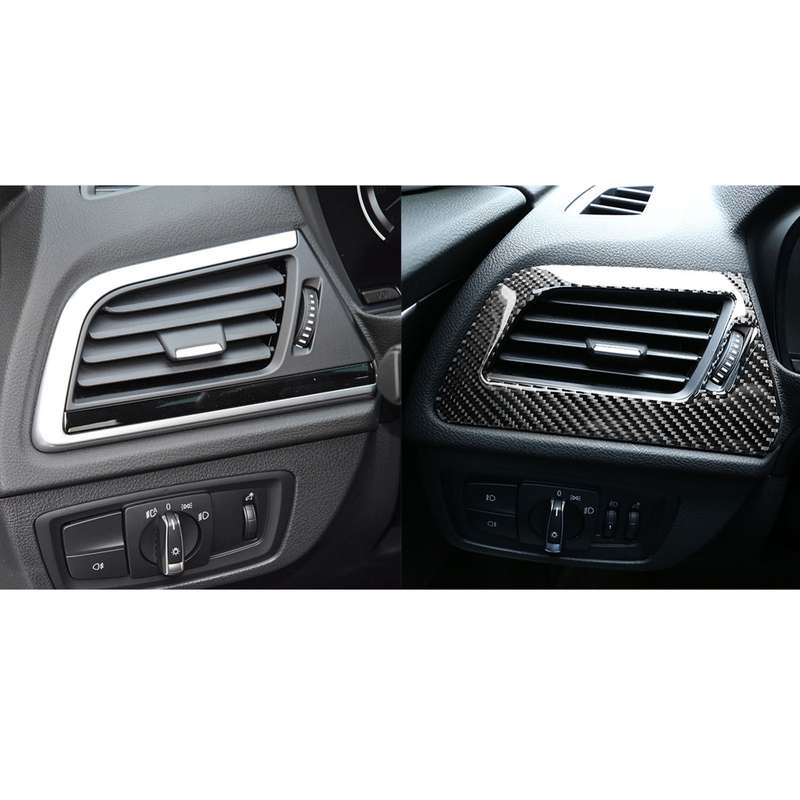 Car Air Conditioning Air Outlet Decorative Sticker for BMW F52 1 Series Sedan 2017-2019, Left Drive