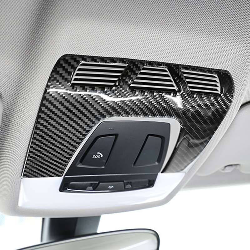 Car Front Reading Light Frame Decorative Sticker for BMW F52 1 Series Sedan 2017-2019, Left Drive
