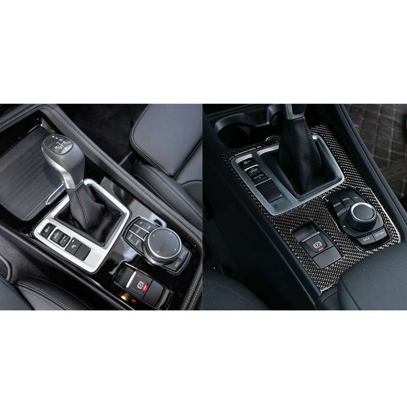 Car Gear Panel Decorative Sticker for BMW F52 1 Series Sedan 2017-2019, Left Drive