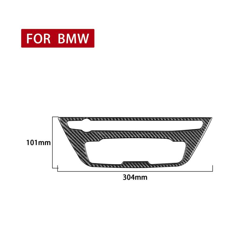 Air Conditioning Switch Panel Decorative Sticker for BMW F52 1 Series Sedan 2017-2019, Left Drive
